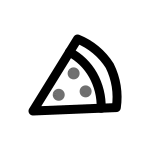 Pizza Slice SVG Icon